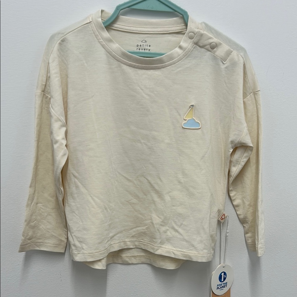 Petite Revery Cream Kids Shirt